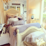 Frenchtown Twin Beds in Vanilla Bean, Somerset Bay, Retail $5640.00