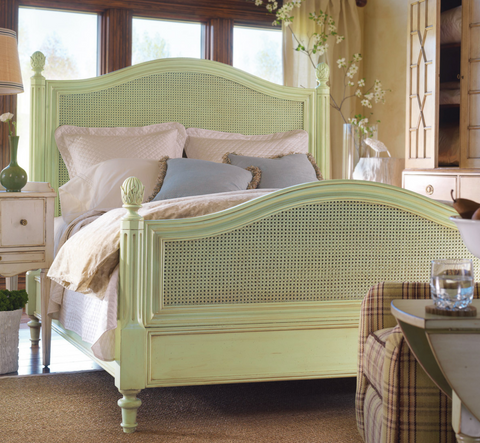 Frenchtown Queen Bed in Powdered Sugar - Retail $6,696.00