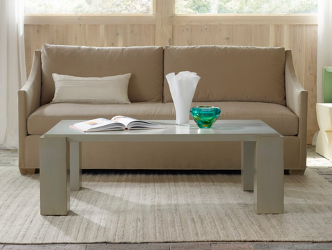 Transitions Modern Cocktail Table In Powdered Sugar - Retail $2,394.00