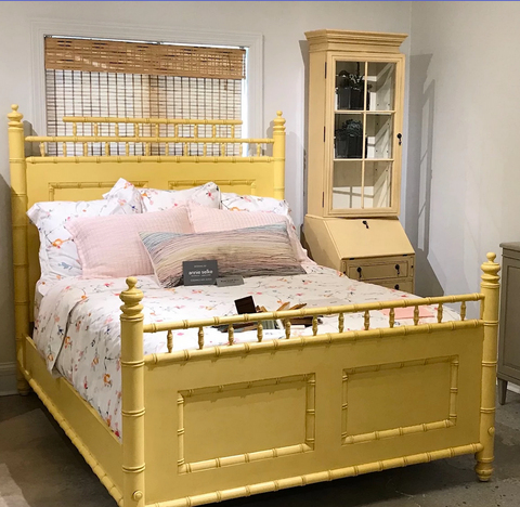 Savannah Queen Bed in creme brulee - Retail $5,424.00